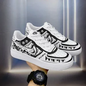 Bootsgear Men Fashion Graffiti Breathable Sneakers