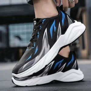 Bootsgear Men Fashion Color Matching Breathable Running Sneakers