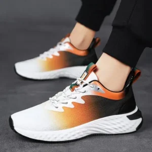 Bootsgear Men'S Fashion Breathable Mesh Color Block Sneakers