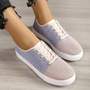 Bootsgear Summer Women Fashion Casual Fly-Woven Mesh Breathable Sneakers