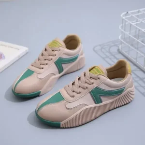 Bootsgear Women Fashion Color Block Breathable Sneakers