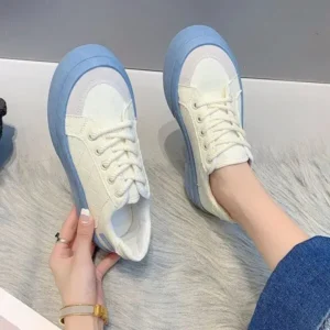 Bootsgear Women Fashion Round Toe Lace-Up Sneakers